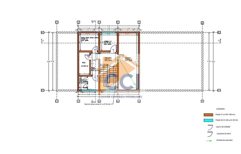 Bacau, Ultracentral, de inchiriat cladire premium 750 mp.