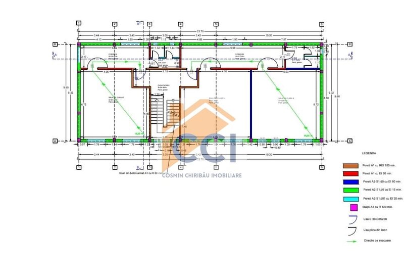 Bacau, Ultracentral, de inchiriat cladire premium 750 mp.