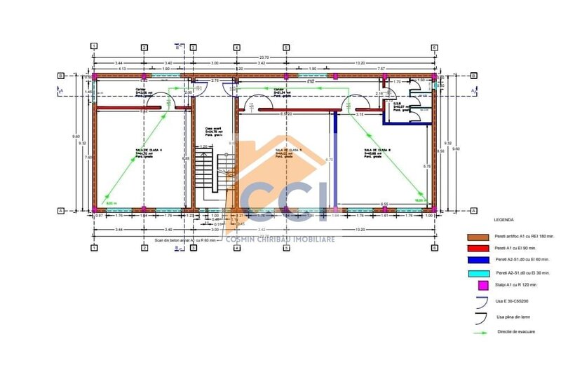 Bacau, Ultracentral, de inchiriat cladire premium 750 mp.